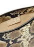 Detail View - Click To Enlarge - BY FAR - 'Rachel' snake embossed leather shoulder bag