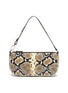 Main View - Click To Enlarge - BY FAR - 'Rachel' snake embossed leather shoulder bag
