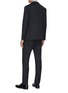 Back View - Click To Enlarge - LARDINI - Notch lapel wool suit