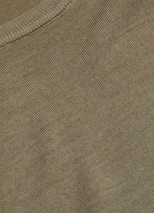  - LARDINI - Garment dyed wool silk blend sweater