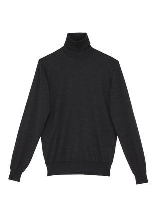 Main View - Click To Enlarge - LARDINI - Wool turtleneck sweater