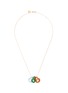 Main View - Click To Enlarge - SAMUEL KUNG - Jade 18k rose gold pendant necklace