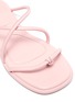 Detail View - Click To Enlarge - ROSETTA GETTY - Open toe strappy flat leather sandals