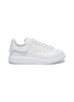 Main View - Click To Enlarge - ALEXANDER MCQUEEN - Interchangeable heel tab wedge sneakers