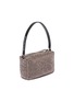 Detail View - Click To Enlarge - ALEXANDER WANG - Wangloc rhinestone top handle medium pouch