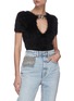 Figure View - Click To Enlarge - ALEXANDER WANG - Wingloc' rhinestone top handle pouch