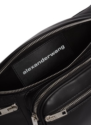 Detail View - Click To Enlarge - ALEXANDER WANG - 'Attica' lambskin leather bum bag