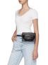 Front View - Click To Enlarge - ALEXANDER WANG - Attica leather three way bag