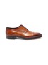 Main View - Click To Enlarge - MAGNANNI - Leather round toe wholecut oxford shoes