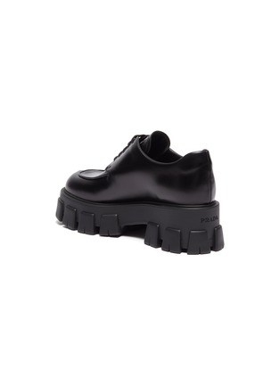  - PRADA - Chunky thunder sole leather oxford shoes