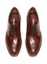Detail View - Click To Enlarge - PRADA - Gum sole leather Oxford shoes
