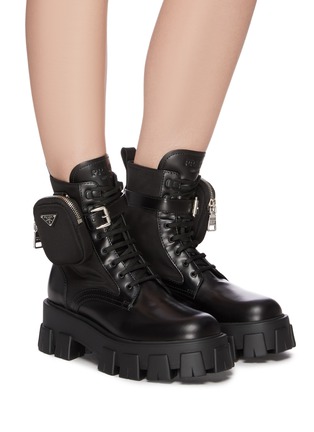 prada leather boots