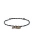 Main View - Click To Enlarge - TUKKA - Diamond charm hematite bead bracelet
