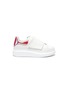 Main View - Click To Enlarge - ALEXANDER MCQUEEN - Velcro strap chunky outsole kids sneakers