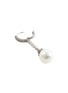 Detail View - Click To Enlarge - TUKKA - Diamond pearl drop earrings