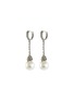 Main View - Click To Enlarge - TUKKA - Diamond pearl drop earrings
