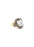 Main View - Click To Enlarge - TUKKA - 'Polki' diamond gold and silver ring