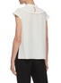 Back View - Click To Enlarge - FENDI - Frill neck blouse