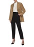 Figure View - Click To Enlarge - FENDI - Frill neck blouse
