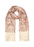 Main View - Click To Enlarge - AKEE INTERNATIONAL - Paisley embroidered handwoven pashmina shawl
