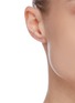 Figure View - Click To Enlarge - SARAH & SEBASTIAN - 'Gravity' diamond 14k gold plated earrings