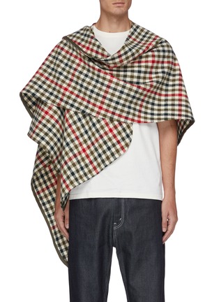 Main View - Click To Enlarge - JW ANDERSON - Gingham check scarf
