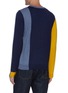 Back View - Click To Enlarge - JW ANDERSON - Colourblock crewneck sweater