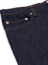  - JW ANDERSON - Anchor embroidery turn up cuff jeans