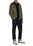 Figure View - Click To Enlarge - JW ANDERSON - Neckband cotton twill jacket