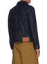 Back View - Click To Enlarge - JW ANDERSON - Unwashed raw denim trucker jacket