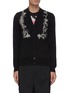 Main View - Click To Enlarge - ALEXANDER MCQUEEN - Floral embroidered cardigan