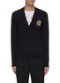 Main View - Click To Enlarge - ALEXANDER MCQUEEN - Strass embellished skull cardigan