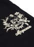  - ALEXANDER MCQUEEN - Skull floral embroidered patch jogging pants