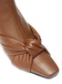 Detail View - Click To Enlarge - MERCEDES CASTILLO - 'Noemi' knot detail leather boots
