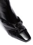 Detail View - Click To Enlarge - MERCEDES CASTILLO - 'Noemi' knot detail patent leather boots