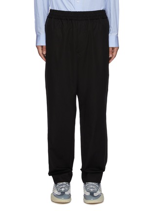 Main View - Click To Enlarge - OAMC - Contrast side stitch elastic waist pants
