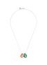 Main View - Click To Enlarge - SAMUEL KUNG - Jade jadeite 18k white gold necklace
