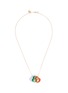 Main View - Click To Enlarge - SAMUEL KUNG - Jade jadeite 18k rose gold necklace