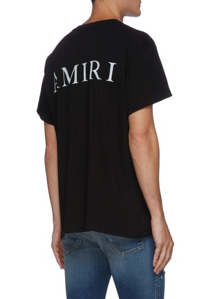 Back View - Click To Enlarge - AMIRI - Bone print T-shirt