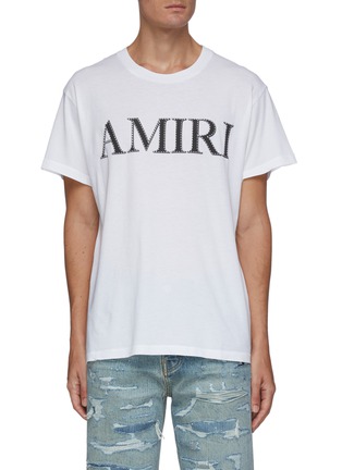 Main View - Click To Enlarge - AMIRI - Stitch logo print T-shirt