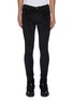 Main View - Click To Enlarge - AMIRI - Velvet stacked pants