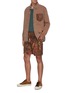 Figure View - Click To Enlarge - NANUSHKA - Doxxi' amfora drawstring waist shorts