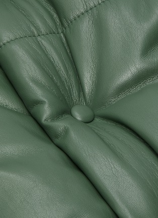  - NANUSHKA - Hide' vegan leather hooded puffer jacket
