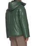 Back View - Click To Enlarge - NANUSHKA - Hide' vegan leather hooded puffer jacket