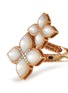 Detail View - Click To Enlarge - ROBERTO COIN - Princess Flower' diamond 18k rose gold ring