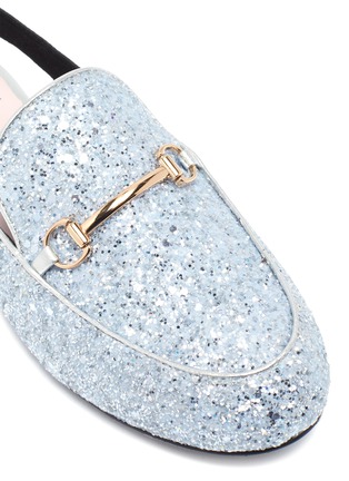 Detail View - Click To Enlarge - WINK - Yogurt Toddlers/Kids Leather Slingback Mules