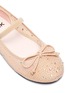 Detail View - Click To Enlarge - WINK - Soda Pop Toddlers/Kids Crystal Embellished Ballerina Flats