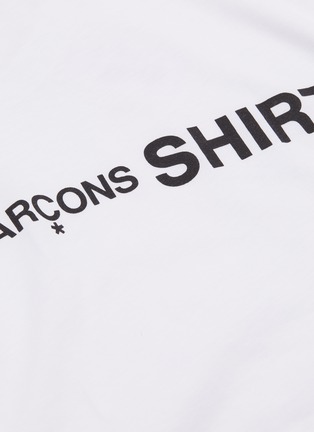  - COMME DES GARÇONS SHIRT - Back logo T-shirt