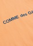  - COMME DES GARÇONS SHIRT - Colourblocked front logo T-shirt