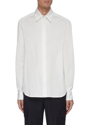Main View - Click To Enlarge - CORNERSTONE - Conceal placket shirt